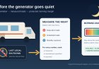 Generator quiet hours are not an energy plan: budget RV battery use before a no-generator night