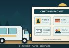 Before campground check-in: prepare the ID, card, vehicle details and deposit questions