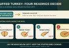Stuffing a turkey in an RV oven? Both must reach 165°F