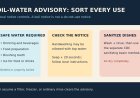 Campground boil-water advisory: choose the right water for each kitchen task