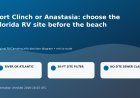 Fort Clinch or Anastasia: choose the Florida RV site before the beach