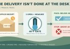 Food delivered to the campground office needs a temperature handoff
