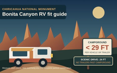 Bonita Canyon Campground for RVs: Exact Limits and When to Stay Near Willcox