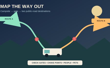 Map the Way Out: An RV Campground Evacuation-Route Plan