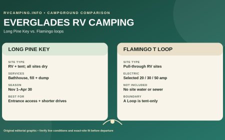 Long Pine Key vs. Flamingo: The Accurate RV Camping Comparison
