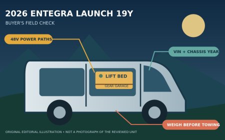 2026 Entegra Launch 19Y review: great gear space, demanding systems checks