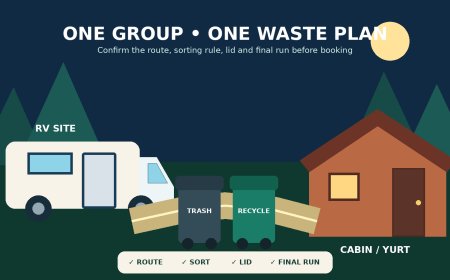 Who Takes Out the Trash? A Waste Plan for RV-and-Cabin Groups