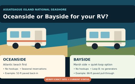 Assateague RV Camping: Oceanside vs. Bayside