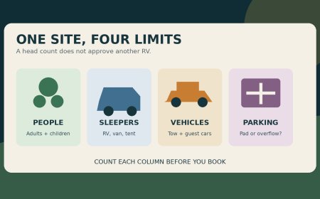 Eight campers does not mean two RVs: decode campsite occupancy before booking