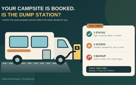 Your Campsite Is Booked. Is the Dump Station? A Call Sheet for RV Campers