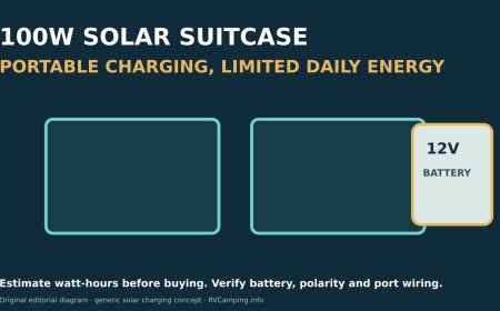 Renogy 100W N-type solar suitcase review: portable charging, limited daily energy