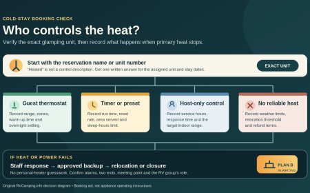 Can Guests Adjust the Heat? Verify the Exact Glamping Unit Before a Cold-Weather Stay