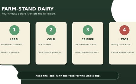Farm-stand milk or cheese at camp? Read the pasteurization label first