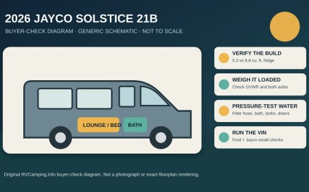 2026 Jayco Solstice 21B review: comfortable lounge, specification homework