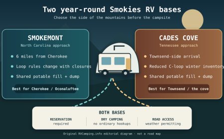 Smokemont or Cades Cove: which Smokies RV base still works after fall?