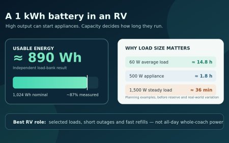 Anker SOLIX C1000 Gen 2 review for RVs: strong output, short endurance