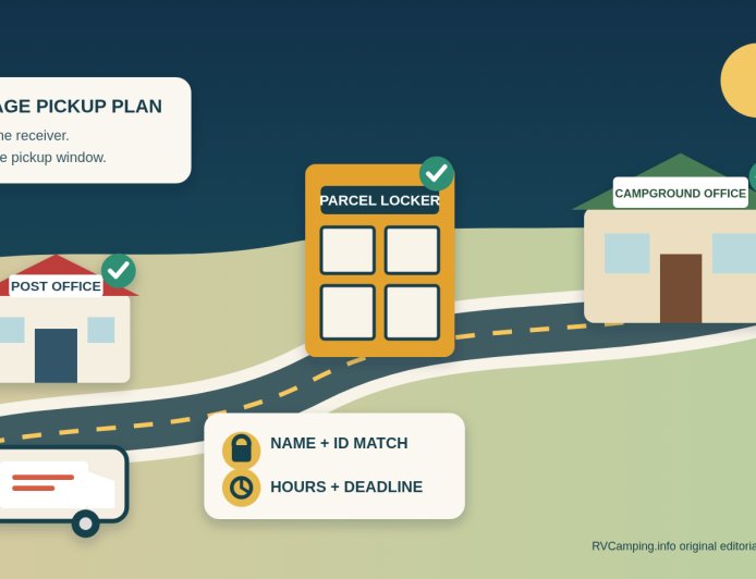Getting Packages on an RV Trip: A Pickup Plan That Survives Delays