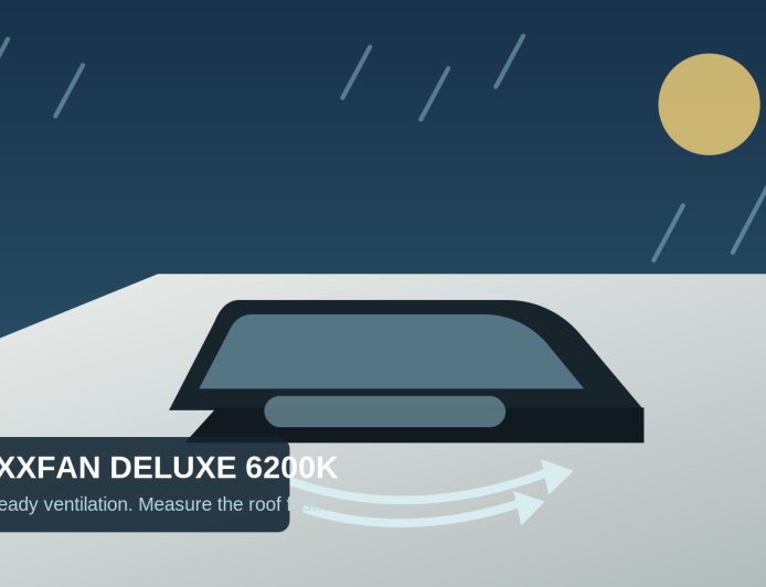 Maxxair MaxxFan Deluxe 6200K review: rain-ready, roof-space hungry