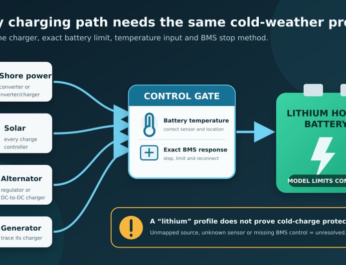 Your RV has more than one charger: audit every path before cold weather