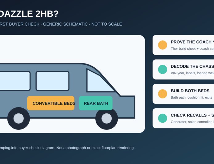 2026 Thor Dazzle 2HB review: the model-year mismatch buyers need to catch