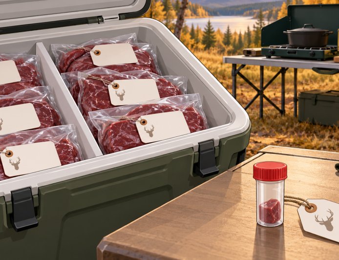 Test the deer before it becomes camp dinner