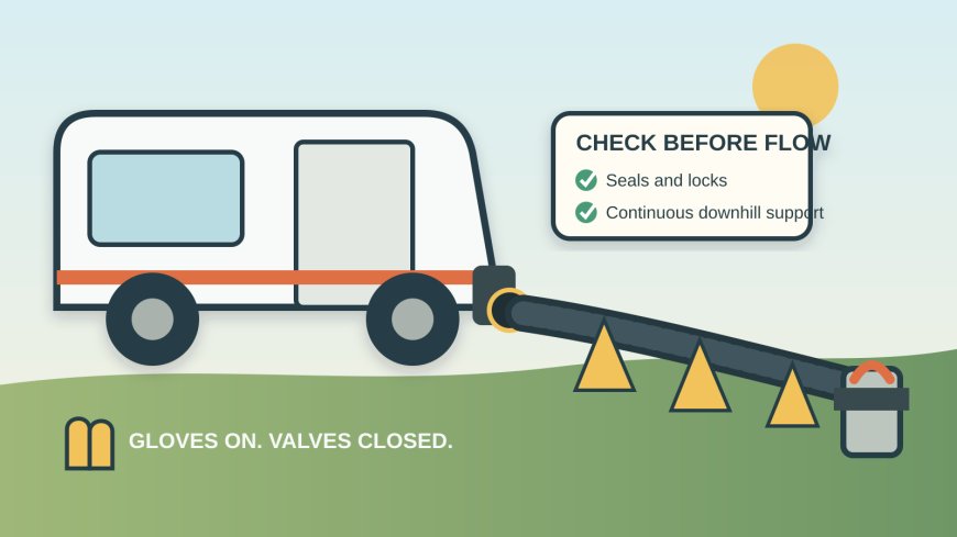 How to Connect an RV Sewer Hookup Without Leaks