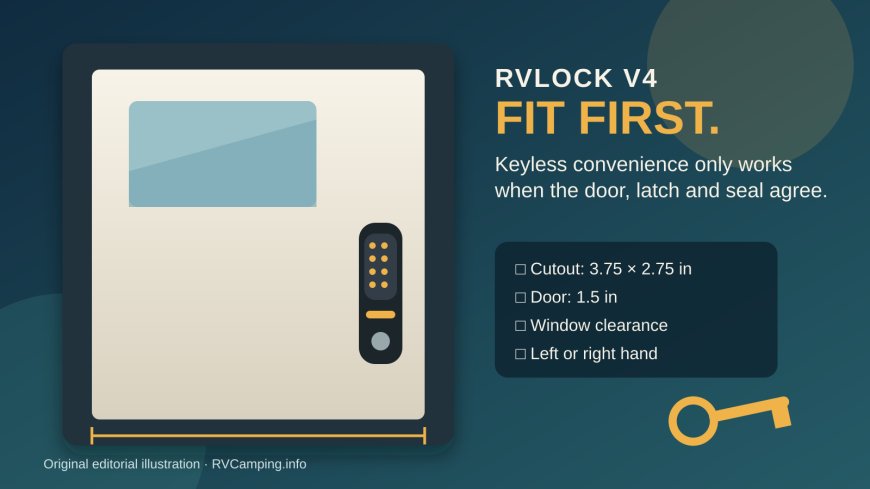 RVLock V4 review: convenient keyless entry, unforgiving fit