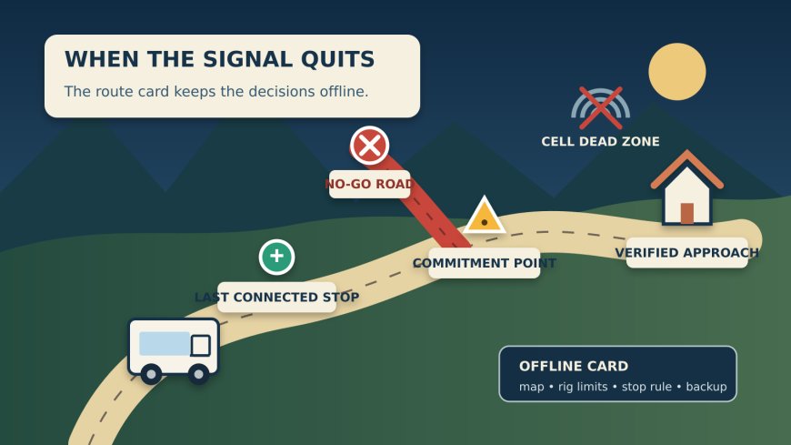 When the Signal Quits: Build an Offline RV Route Card