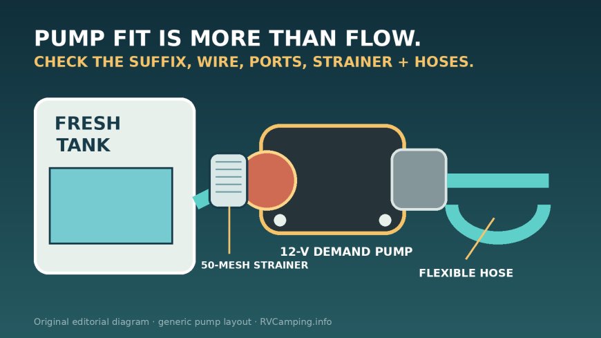 Shurflo 4008-101-E65 review: a good RV pump, if the suffix fits