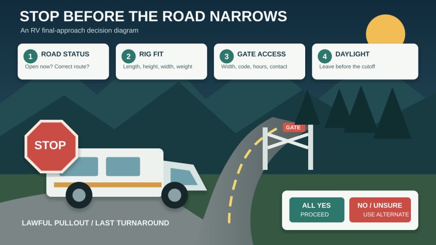 Before the road narrows: build an RV final-approach call sheet