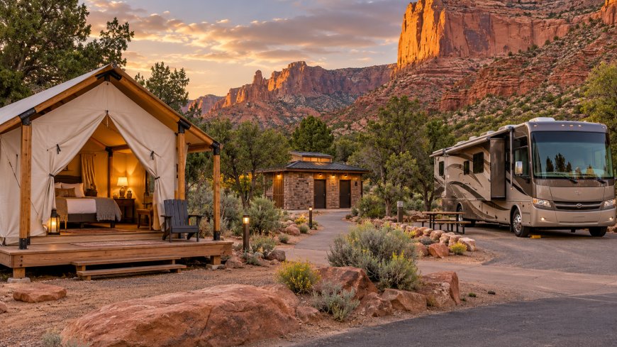 Palo Duro glamping and RVs: build the stay around Sagebrush
